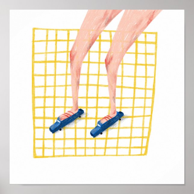 Poster Pés nos carros (Frente)