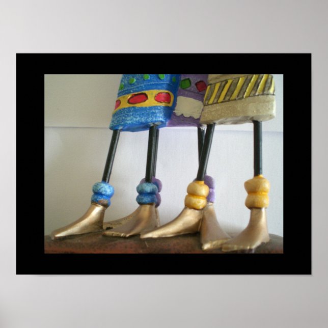 Pôster Pés nu (Frente)