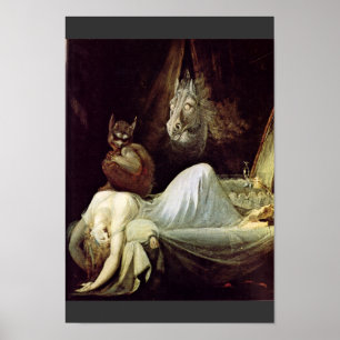 Poster Pesadelo por Füssli Johann Heinrich (a melhor