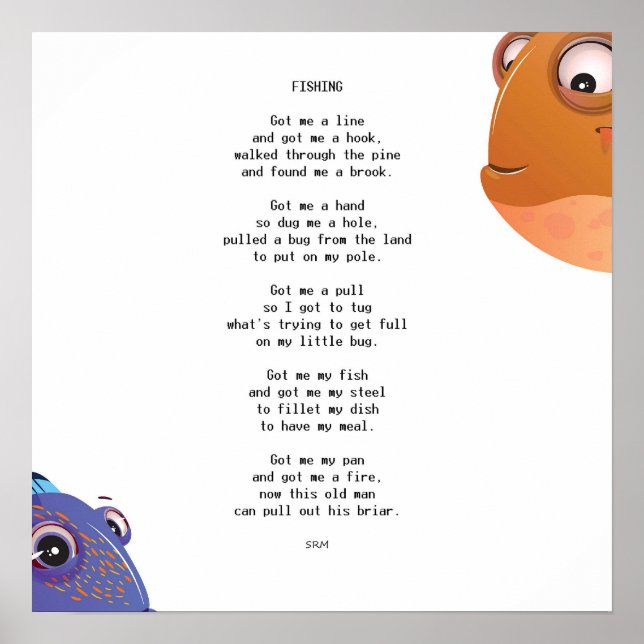 Poster Pesca (Frente)