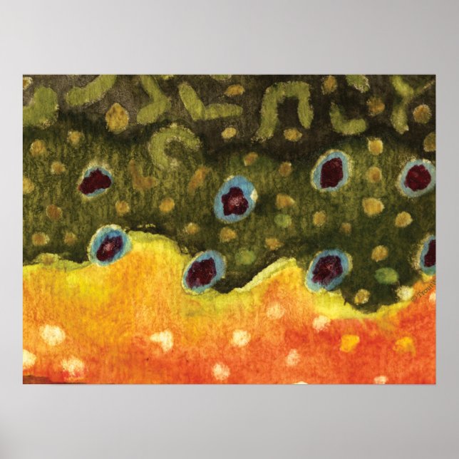 Poster Pesca com mosca (Frente)