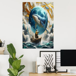 Poster Pesca Cósmica Pescadores