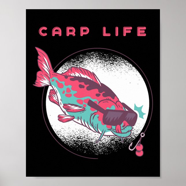 Poster Pesca De Carpas (Frente)