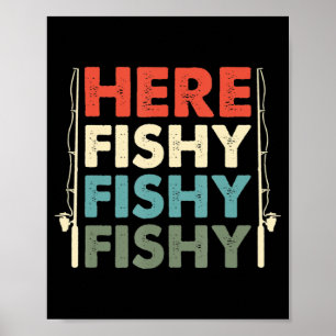 Poster Pesca de peixes pescador pescador