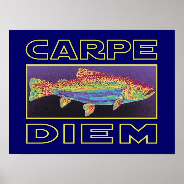 Poster Pesca De Trutas (Frente)