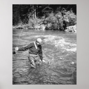 Poster Pesca do homem