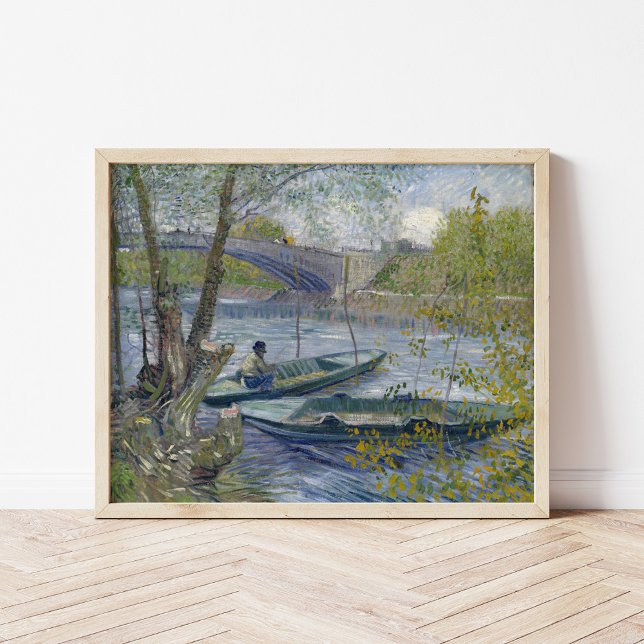 Poster Pesca em Primavera | Vincent van Gogh (Criador carregado)