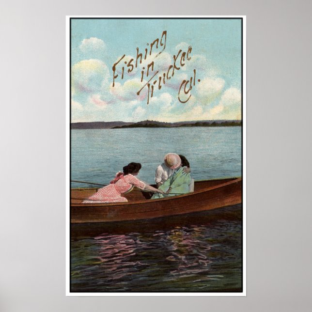 Poster Pesca em Truque 1910 (Frente)
