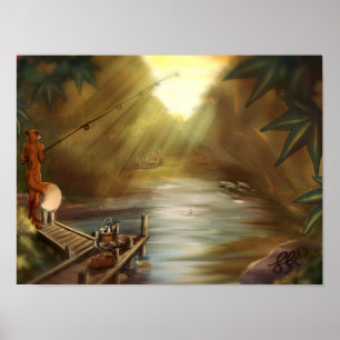 Pôster Pesca ida