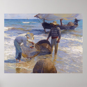 Poster Pescador Valenciano - Joaquín Sorolla
