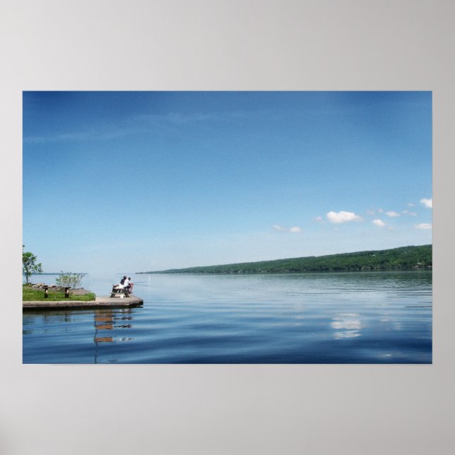 Poster Pescadores pacíficos (Frente)