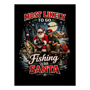 Pôster Pescando com o Papai Noel