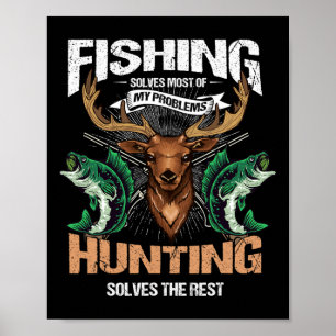 Poster Pescar Resolve A Maioria Dos Meus Problemas Com Ca