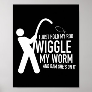 Poster Pescaria Sujo Ual Humor