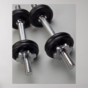 Pôster Pesos do exercício