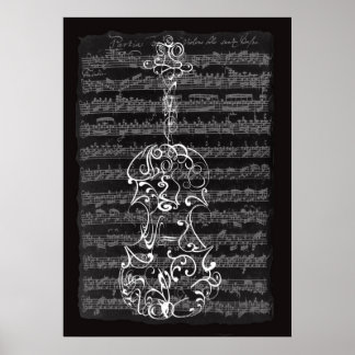 Pôster Pesquisa Violina no Manuscrito Bach