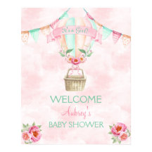 Pêssego Rosa-Cor-de-Água do Balão de Ar Quente