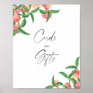 Poster Pêssegos - Cartões e presentes