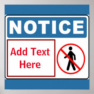 Poster Pessoa Autorizada, adicionar texto, Assinar