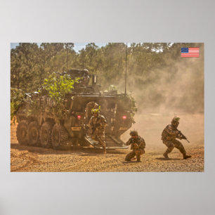 POSTER PESSOAL DE COMBATE DOS EUA