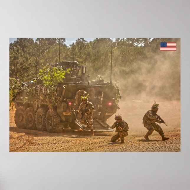 POSTER PESSOAL DE COMBATE DOS EUA (Frente)