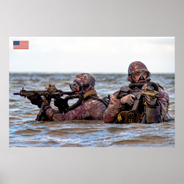 POSTER PESSOAL DE COMBATE DOS EUA (Frente)