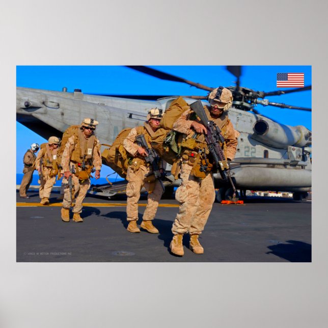 POSTER PESSOAL DE COMBATE DOS EUA (Frente)