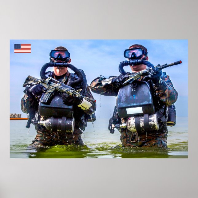 POSTER PESSOAL DE COMBATE DOS EUA (Frente)