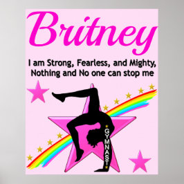 POSTER PESSOALIZADA DA GINÁSTICA SEM MEDO