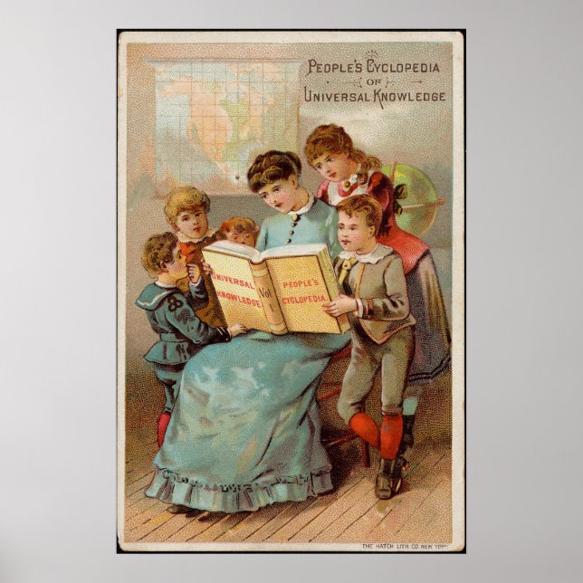 Poster Pessoas da Ciclopédia do Anúncio Universal do Conh (Frente)