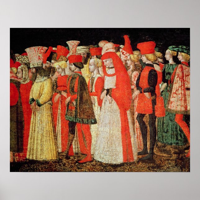 Pôster Pessoas do Tribunal da Família Sforza (Frente)