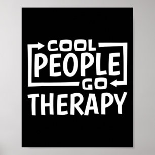 Poster Pessoas Go Terapia Saúde Mental Sensibilização par