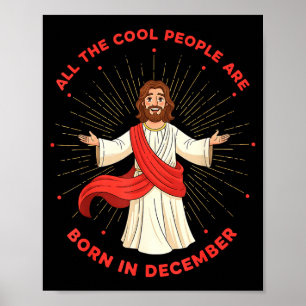 Poster Pessoas Legais Nasciam Em Dezembro Aniversário Div
