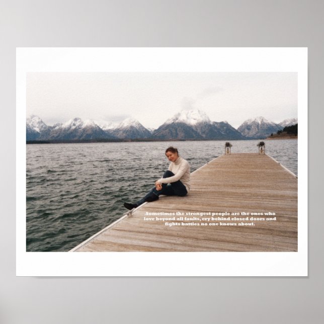 Pôster Pessoas mais fortes (Frente)