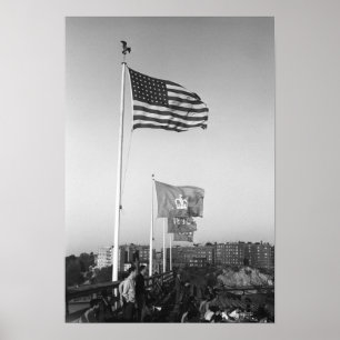 Pôster Pessoas nos Bleachers