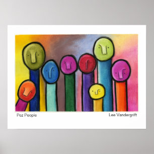 Poster Pessoas por Lee Vandergrift