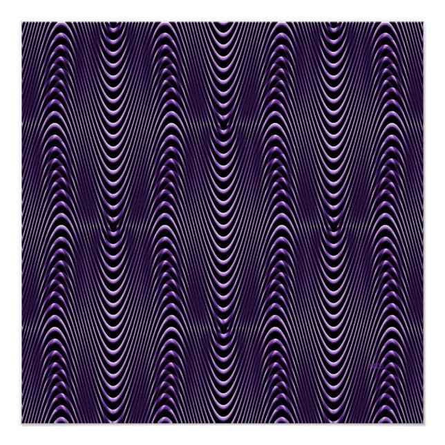 Pôster Pessoas roxas.... (Frente)