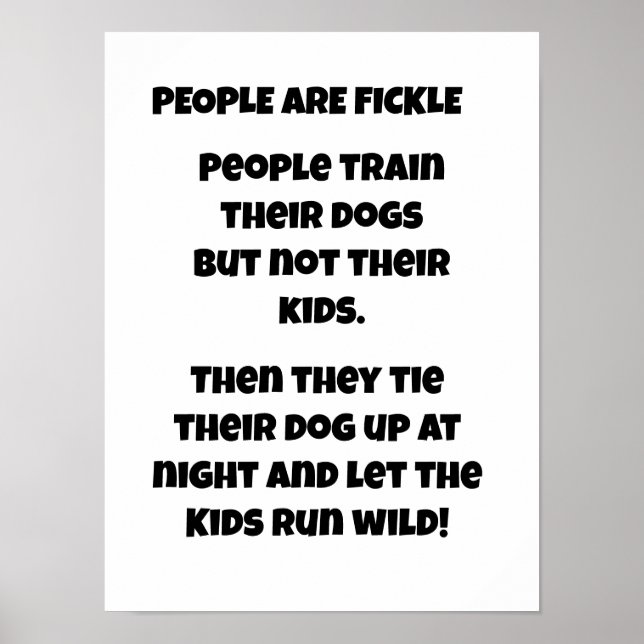 POSTER PESSOAS SÃO FÁCIL (Frente)