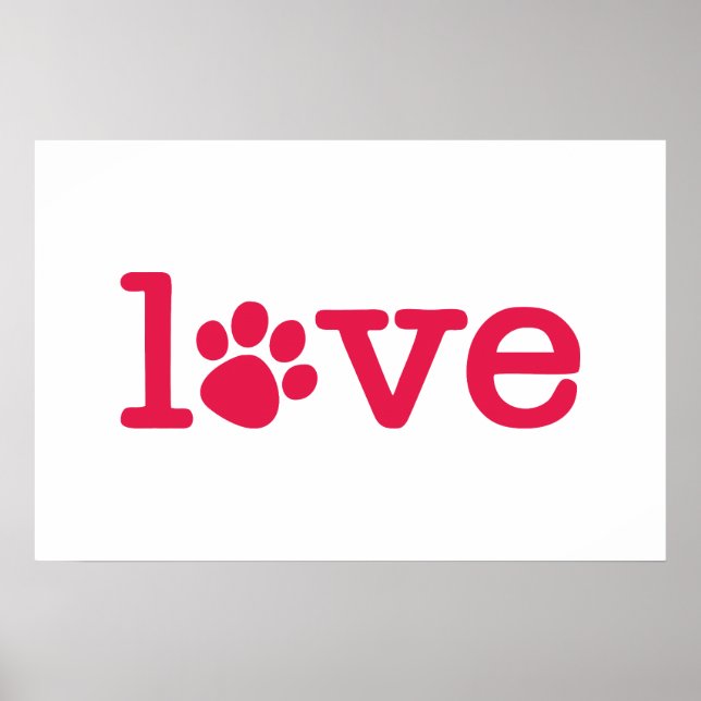 Poster Pet love (Frente)
