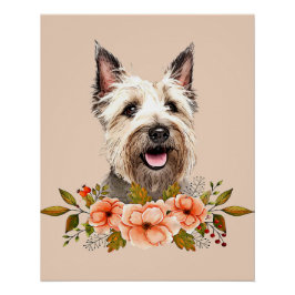 Pôster Pet Owt Dift Custom Dog Wall art Cute Westie