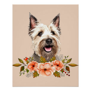 Pôster Pet Owt Dift Custom Dog Wall art Cute Westie