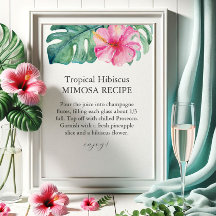 Pétalas Tropicais e Sinal Prosecco Mimosa