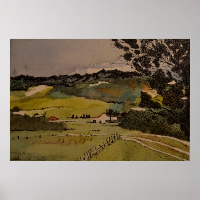 Poster Petaluma California (Frente)