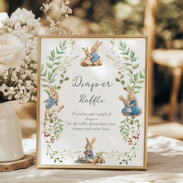 Poster Peter, a Fralda Botânica Raffle (Criador carregado)