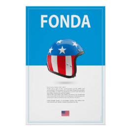 Pôster Peter Fonda Helmet