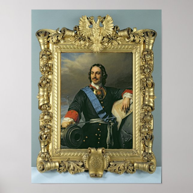 Pôster Peter I o Excelente 1838 (Frente)
