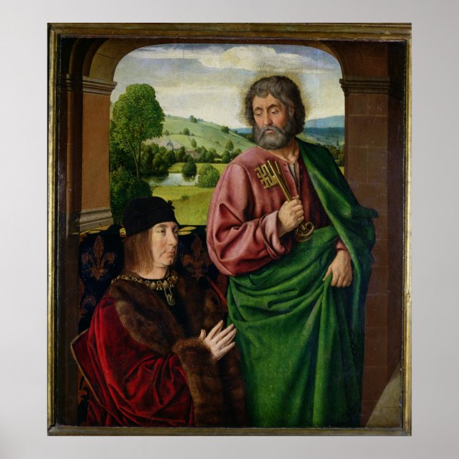 Poster Peter II  Duke of Bourbon presented (Frente)