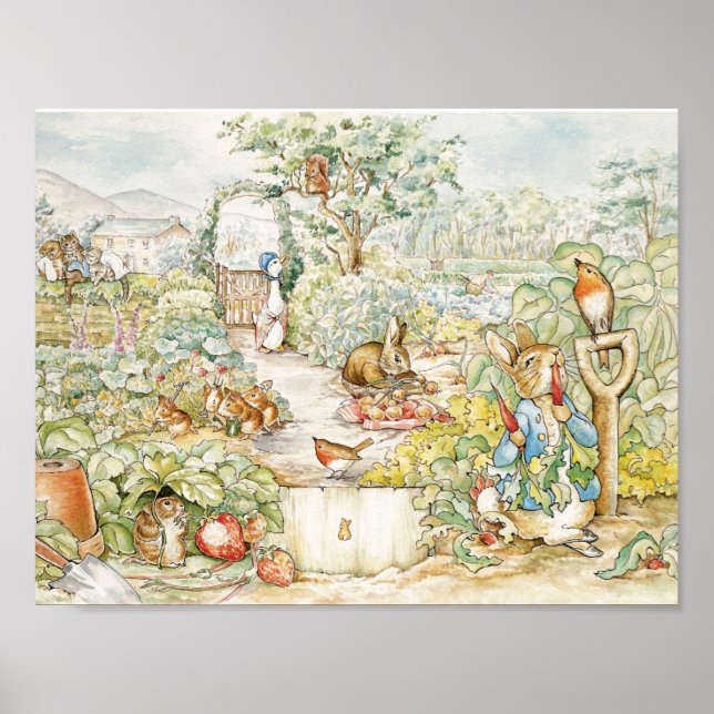 Poster Peter, o Coelho (Frente)