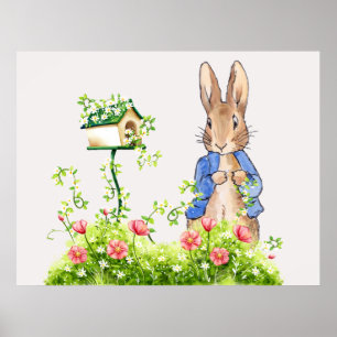 Poster Peter o Coelho em Seu Jardim