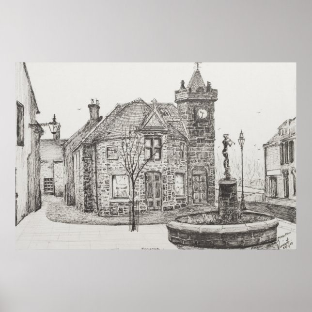 Pôster Peter Pan Statue Kirriemuir Scotland 2007 (Frente)